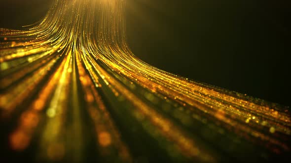 Gold Light Space Data alt