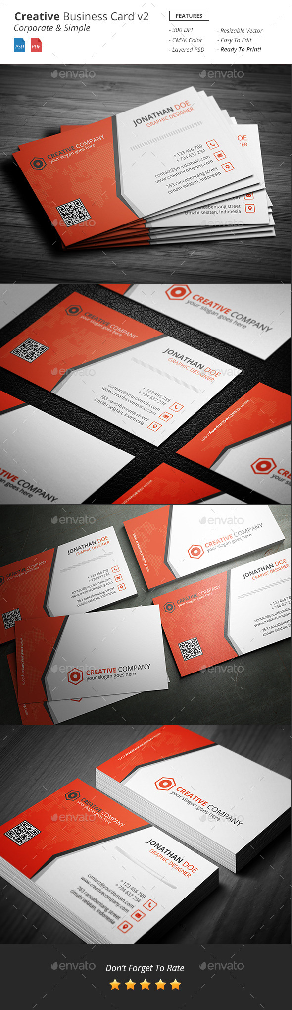 Creative - Bussiness Card v2 - Creative Business Cards