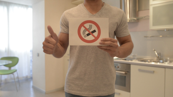 No Smoking is Good for Health alt