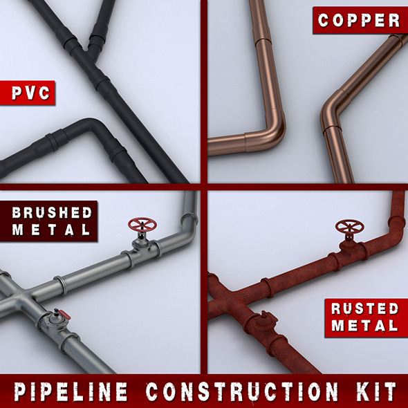 Pipeline Construction Kit - 3Docean 12527962
