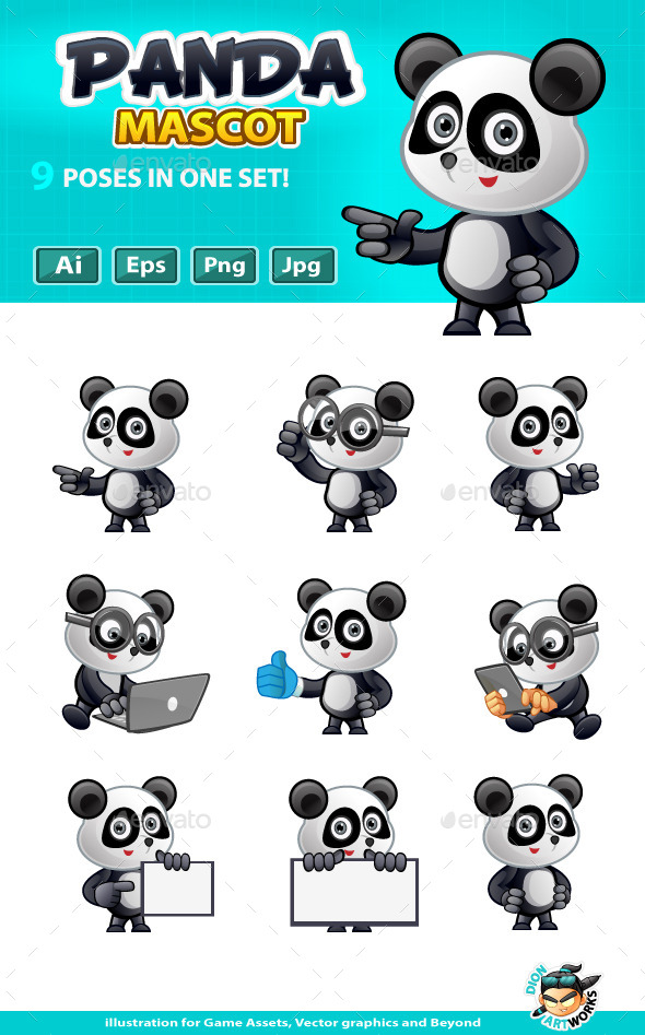 Panda Mascot Panda Mascot