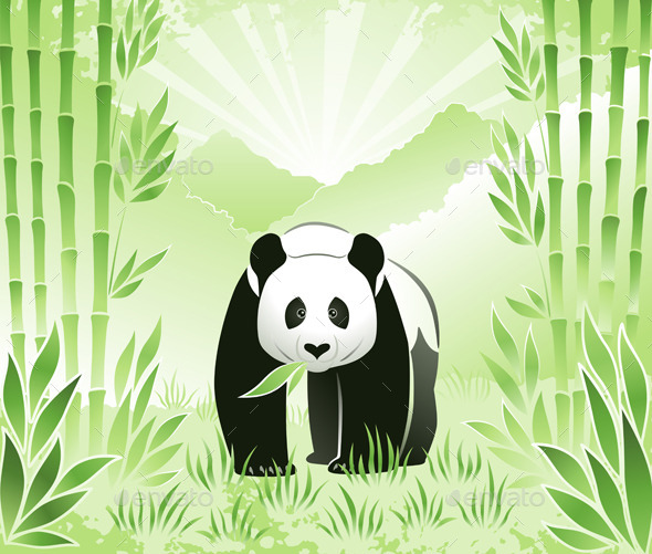 Meet the Bamboo Panda - Animals Characters