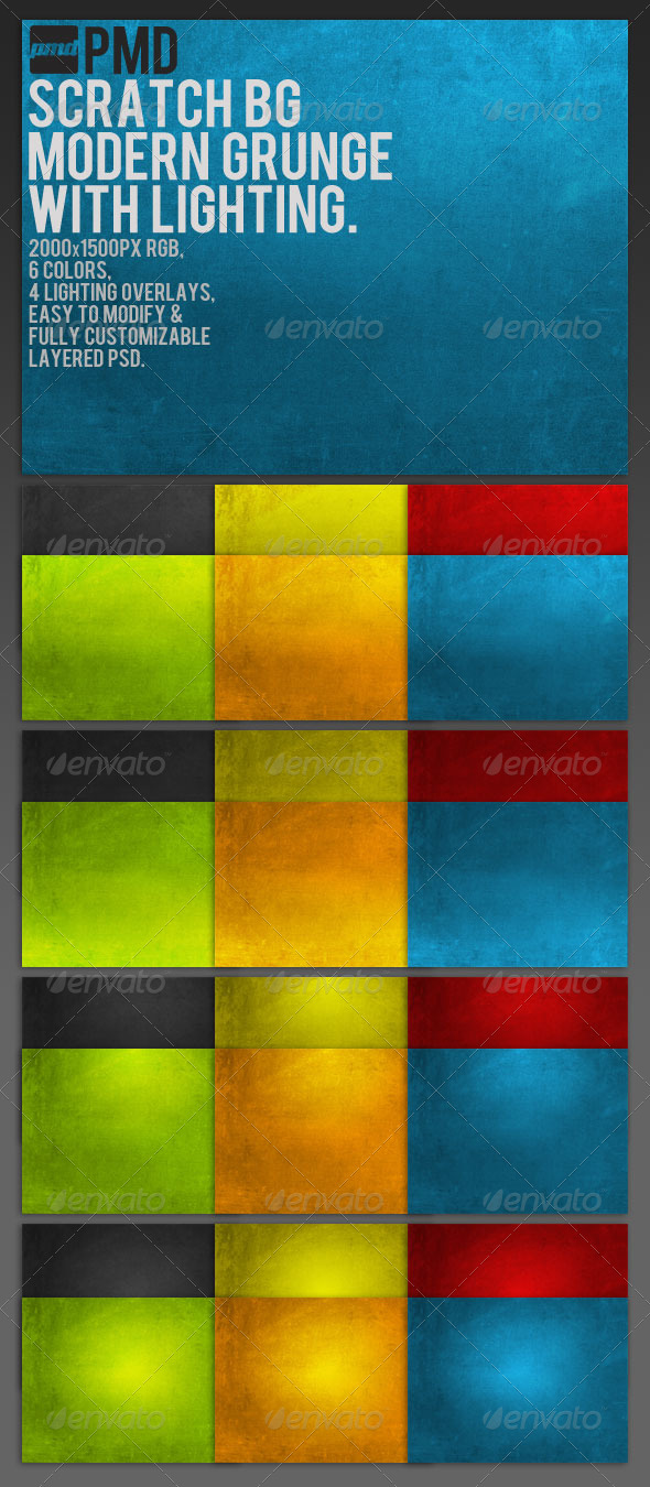 ScratchBG - Modern Grunge Backgrounds - Backgrounds Graphics
