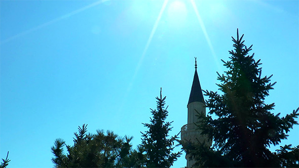 Minaret in the Sun Minaret in the Sun
