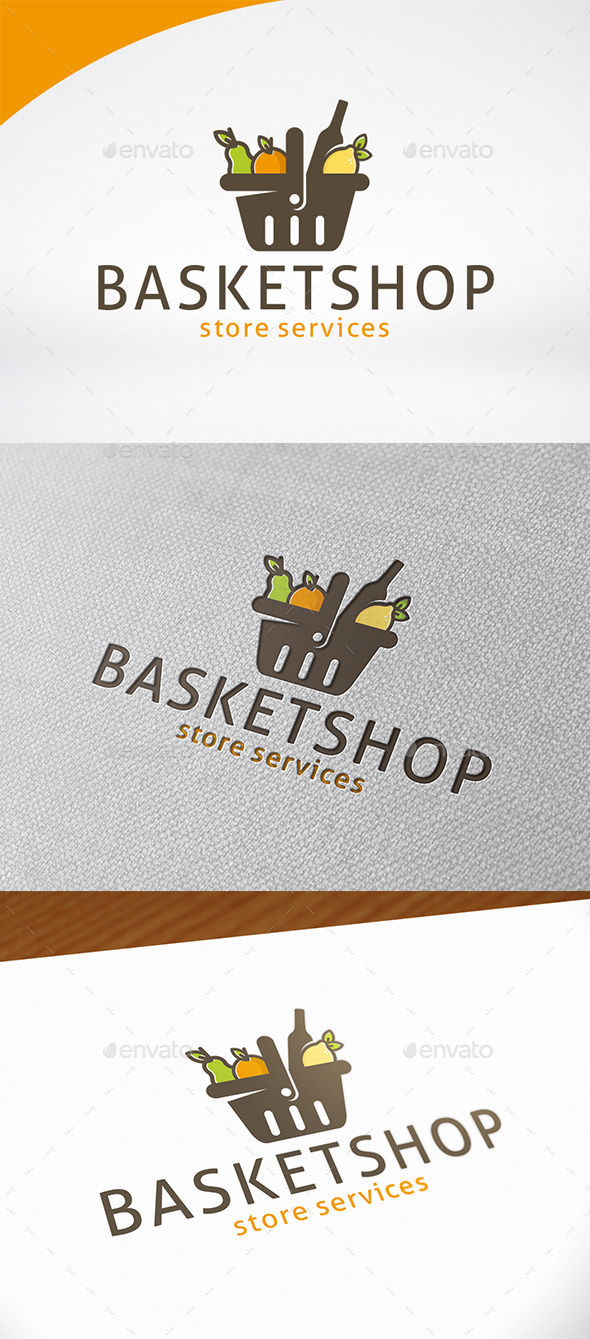 Supermarket Logo Template - Food Logo Templates