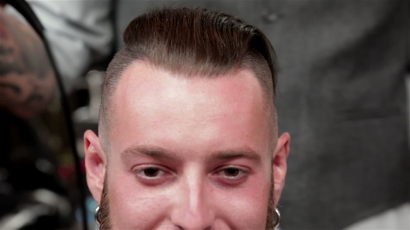 Hair Styling By a Professional Barber Hair Styling By a Professional Barber