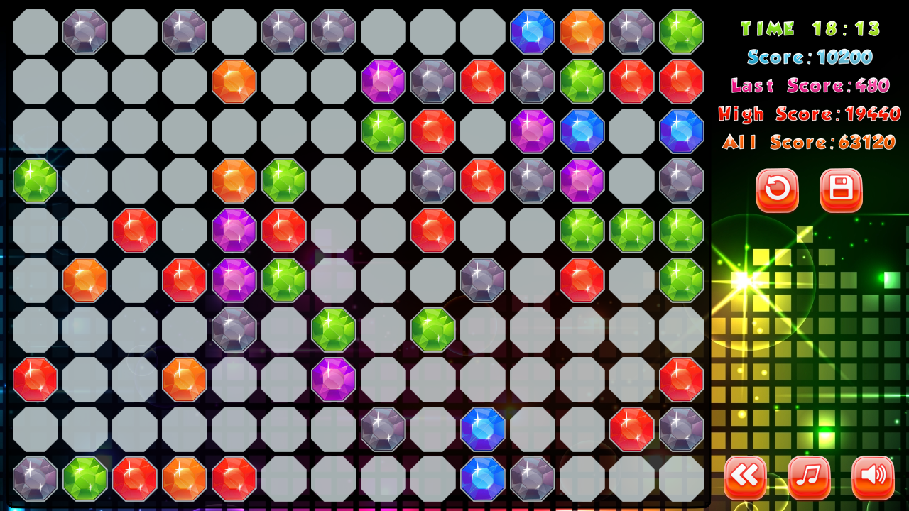 Super Color Lines - HTML5 Mobile Game (Construct 2 | Capx) by Muscle-SS