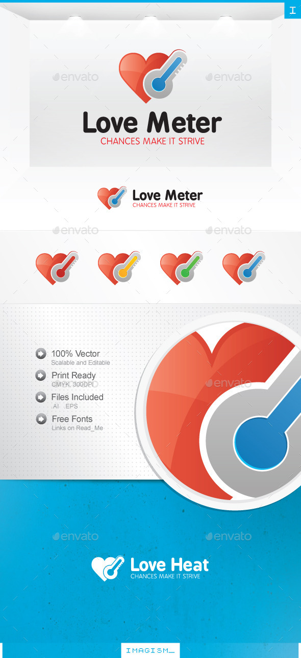 Love Heat Logo - Symbols Logo Templates