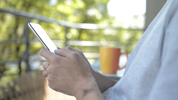Smartphone Text Message Smartphone Text Message