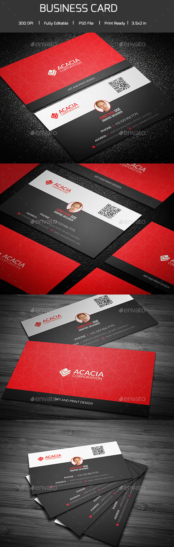Simple and Clean Business Card V-02 Simple and Clean Business Card V-02