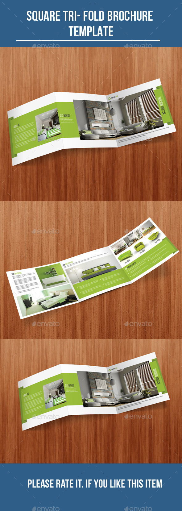 Square Tri- Fold Interior Brochure Square Tri- Fold Interior Brochure