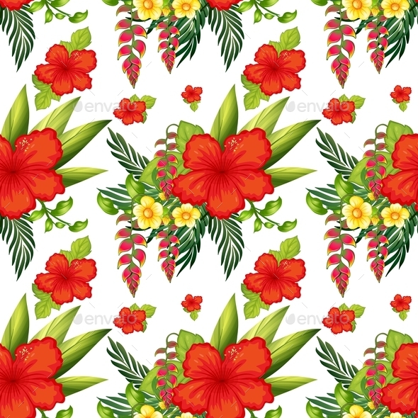 Seamless Flowers Seamless Flowers