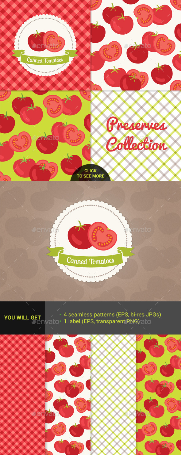 Canned Tomatoes - Food Objects