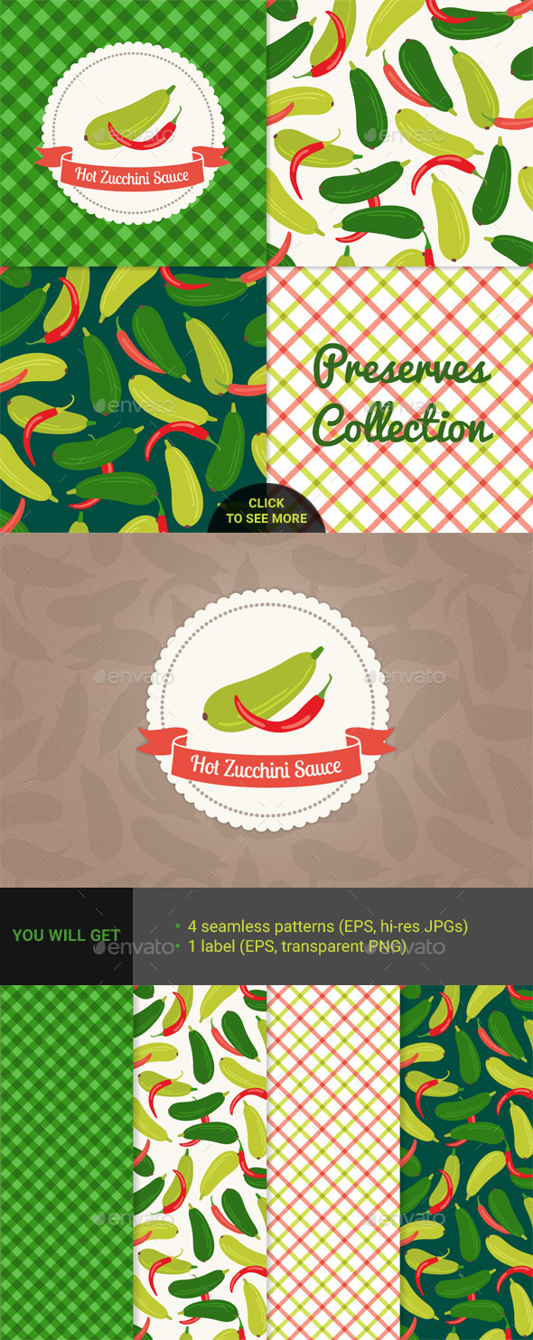 Hot Zucchini Sauce - Food Objects