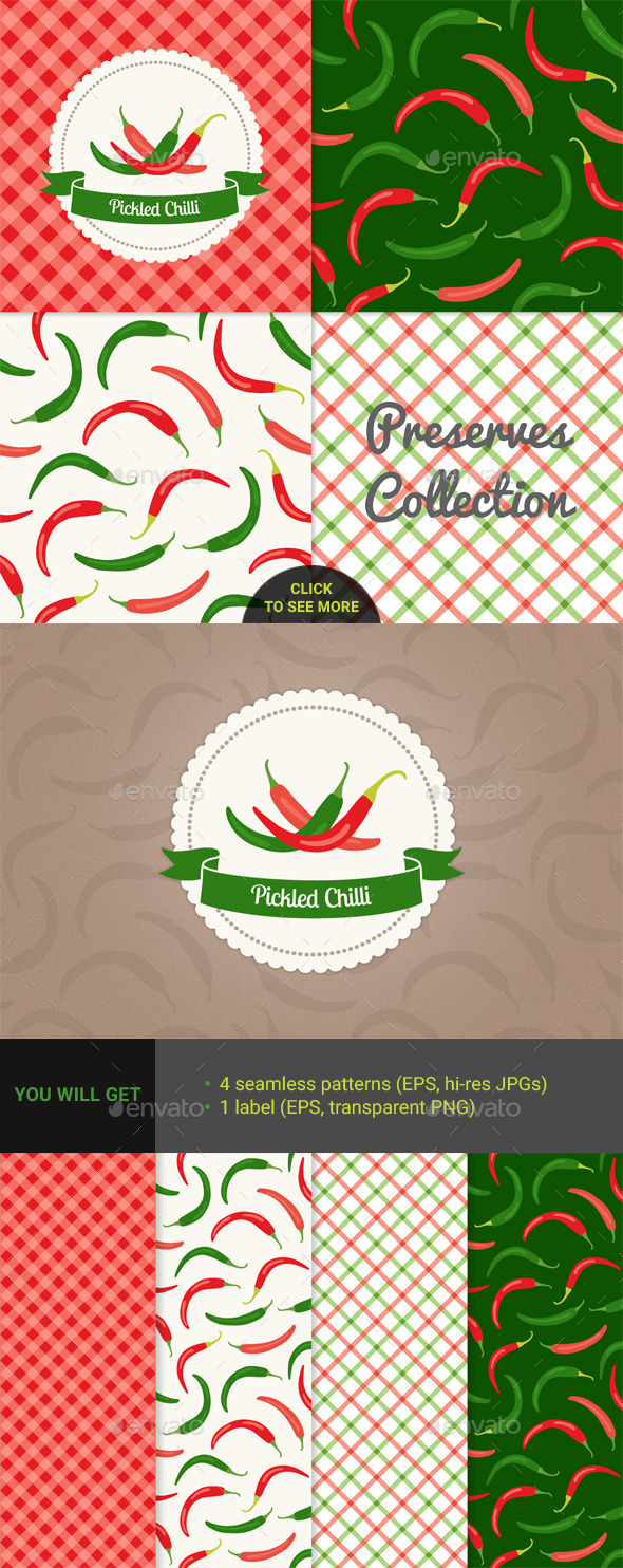 Pickled Chilli - Food Objects