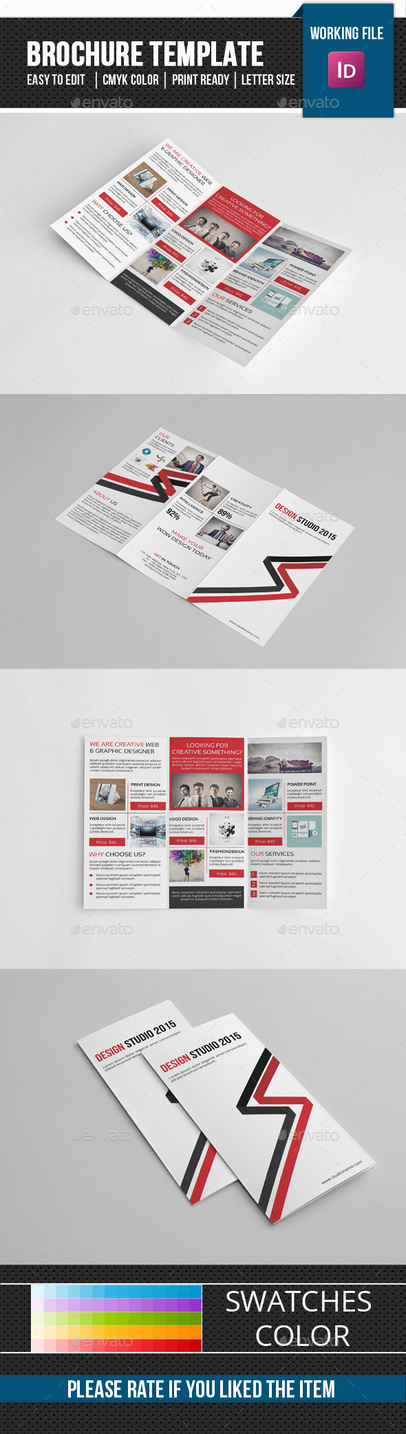 Design Studio Trifold Brochure-V244 - Corporate Brochures