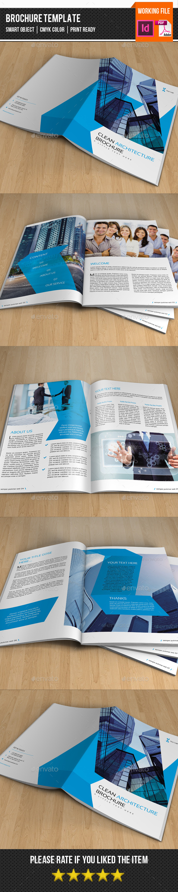 Architect Brohure Template-V300 - Corporate Brochures