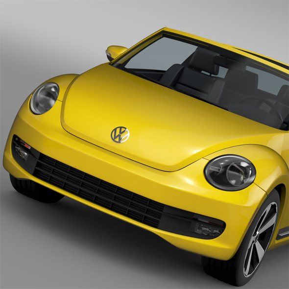 VW Beetle Targa - 3Docean 12579624