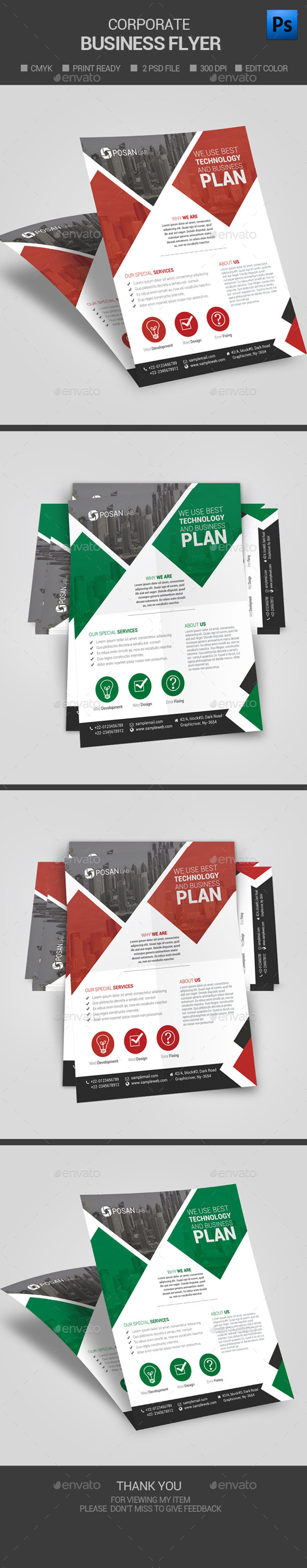 Corporate Business Flyer - Corporate Flyers