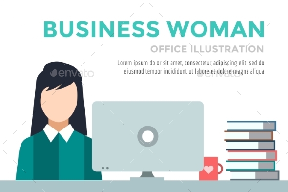 Business Woman Silhouette Businesswoman Work Business Woman Silhouette Businesswoman Work