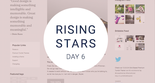 Rising Stars Day #6