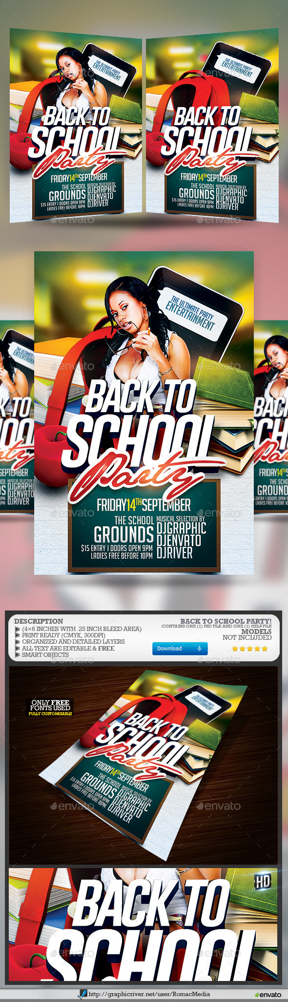 Back to School Party - Clubs & Parties Events