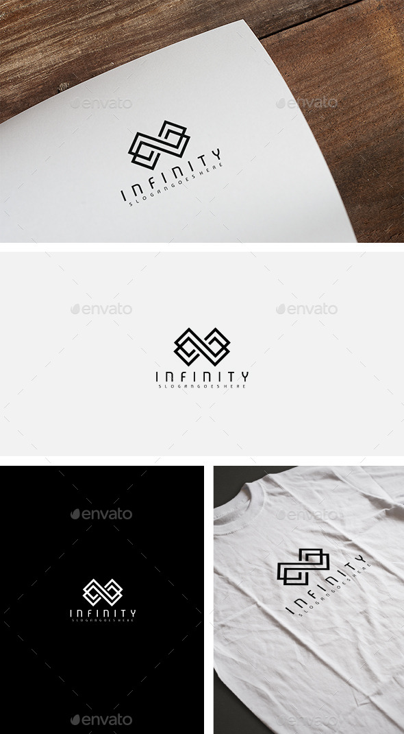 Infinity Luxury Logo - Symbols Logo Templates