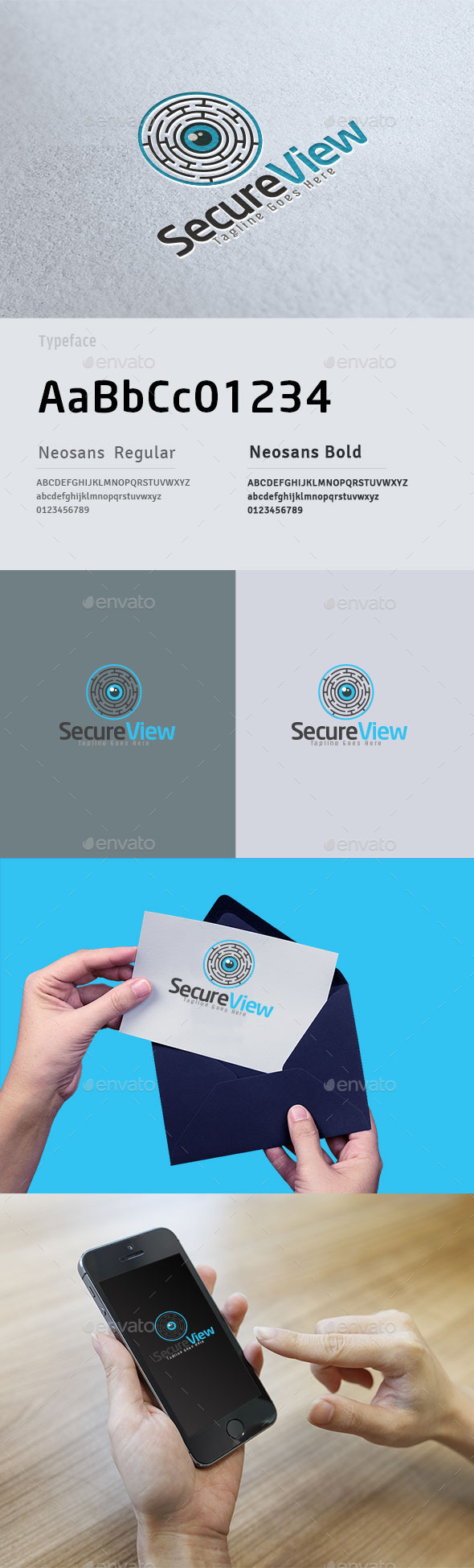 Secure Vision Logo - Symbols Logo Templates