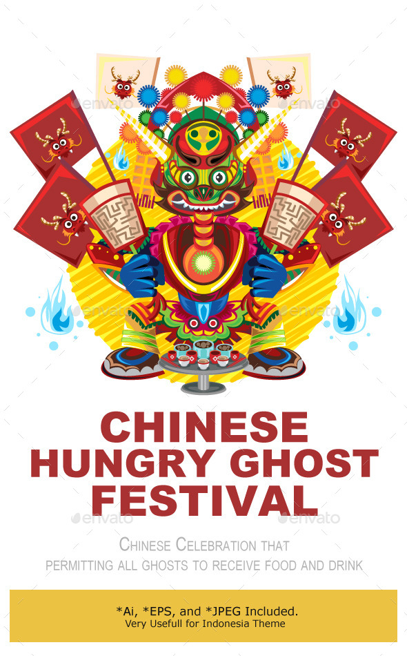Hungry Ghost Day Festival - Seasons/Holidays Conceptual