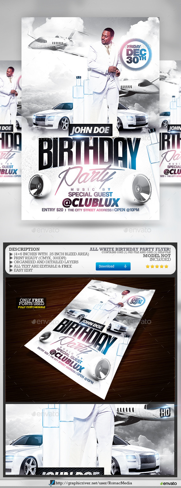 White Anniversary Birthday Party - Clubs & Parties Events