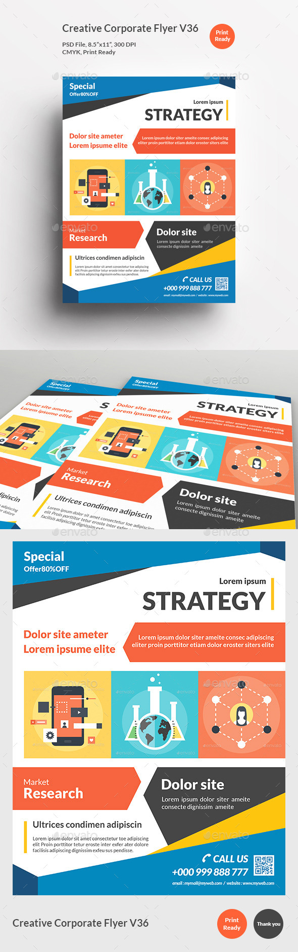 Creative Corporate Flyer V36 - Corporate Flyers