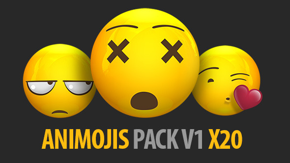 Animated Emojis Pack by geratipico | VideoHive