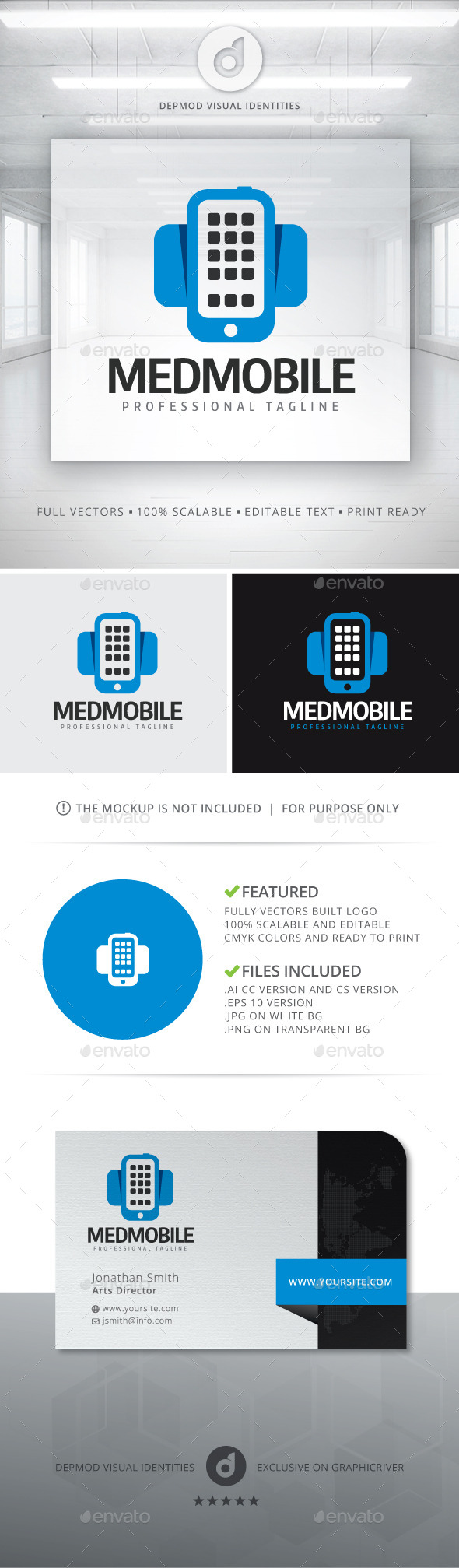 MedMobile Logo - Objects Logo Templates