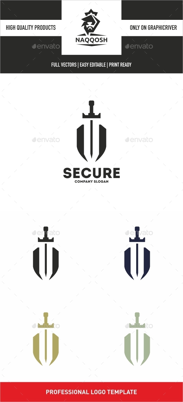 Secure - Symbols Logo Templates