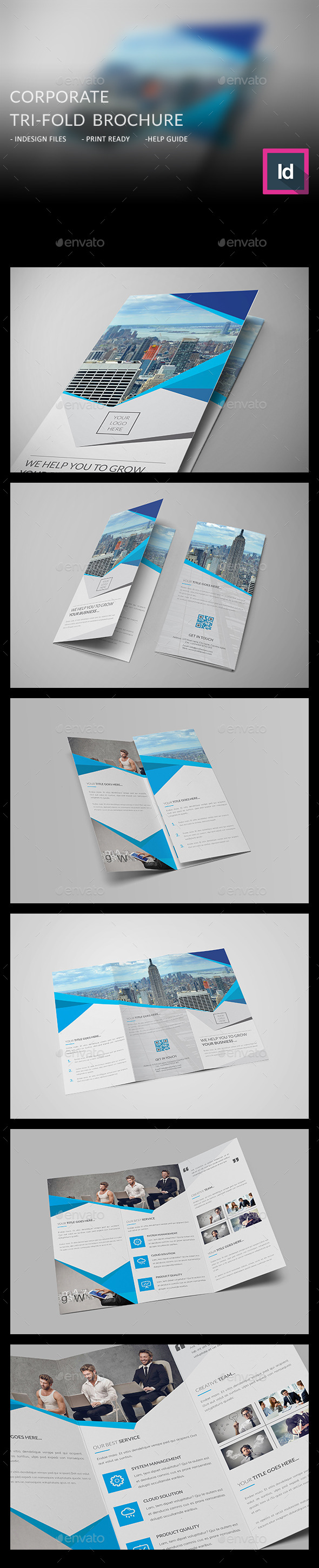 Corporate Trifold Brochure - Corporate Brochures