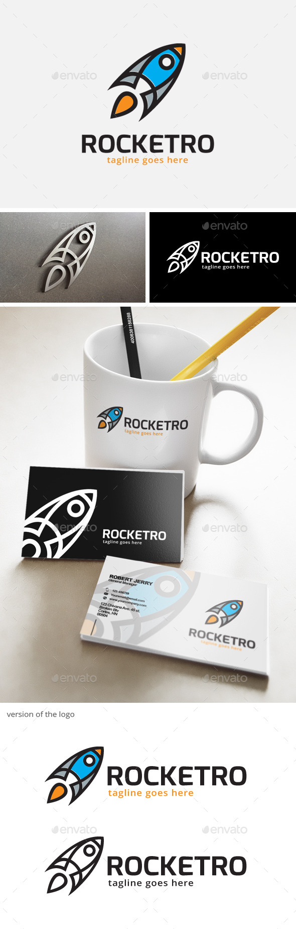 Rocket Logo Rocket Logo