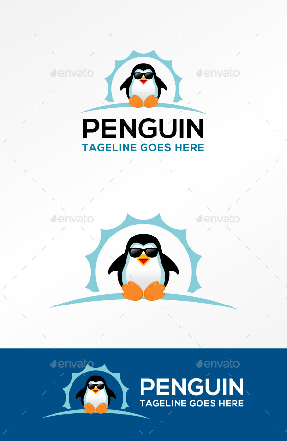 Penguin Logo - Animals Logo Templates