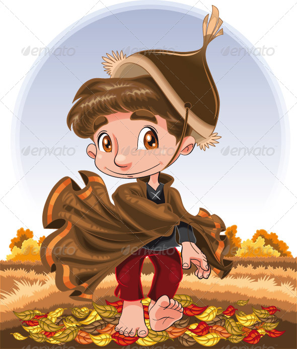 Autumn boy