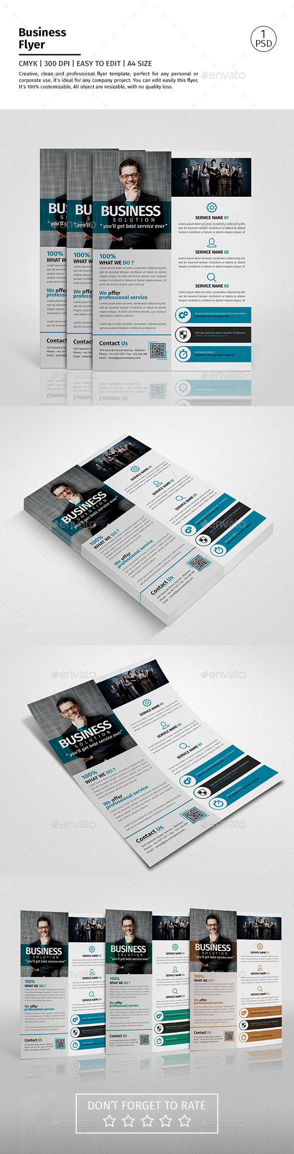 A4 Corporate Business Flyer Template Vol 03 A4 Corporate Business Flyer Template Vol 03