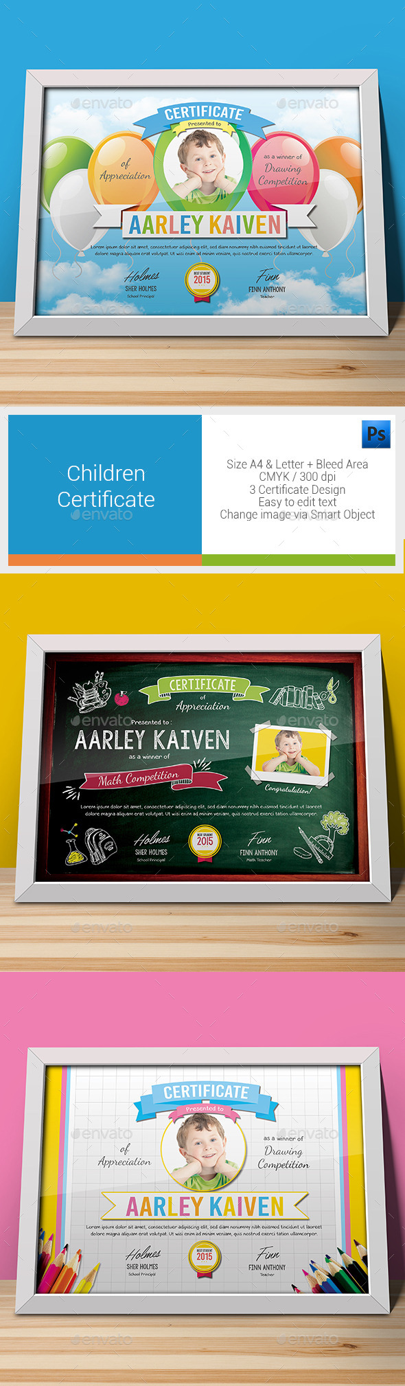 Children Certificates - Certificates Stationery