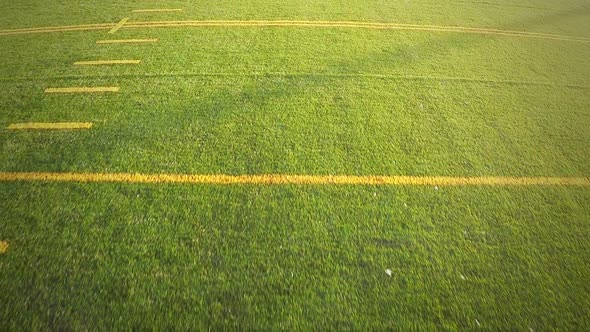Aerial Footage Of A Outdoor Football Field 6