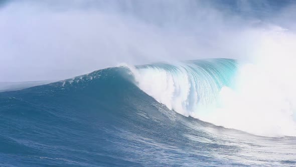 Giant Blue Ocean Wave 11