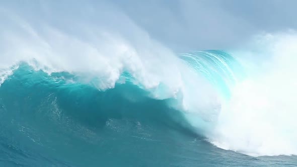 Giant Blue Ocean Wave 12