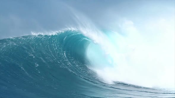 Giant Blue Ocean Wave 18