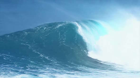 Giant Blue Ocean Wave 21