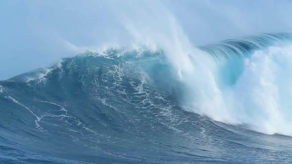 Giant Blue Ocean Wave 5