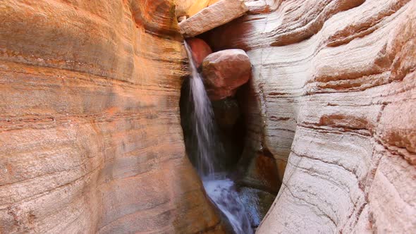Stream Flowing In Beautiful Canyon In The Grand Canyon 3