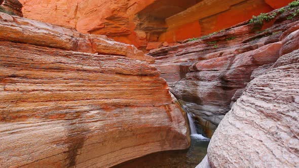 Stream Flowing In Beautiful Canyon In The Grand Canyon 5