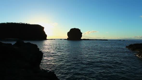 Sunrise Over Ocean In Hawaii 2