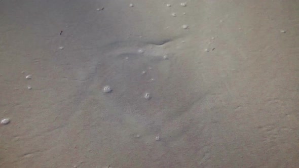 Drawing Of A Heart Symbol On A Beach 2